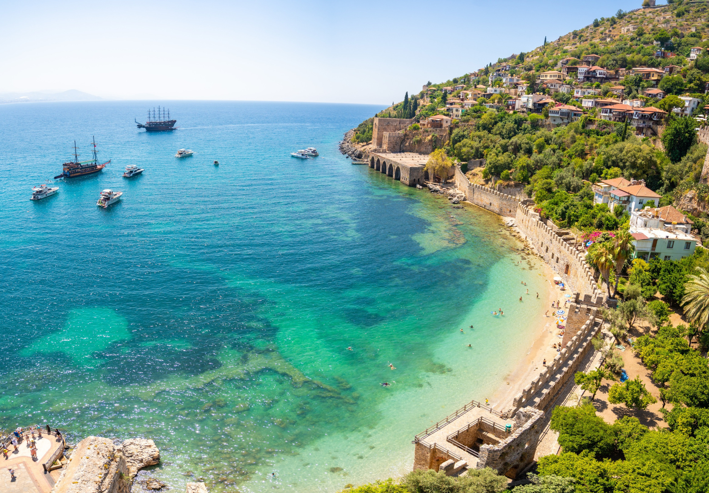 Küstenlinie in Antalya, Türkei; Detektei Türkei, Privatdetektei Türkei, Wirtschaftsdetektei Türkei, Privatermittler Türkei