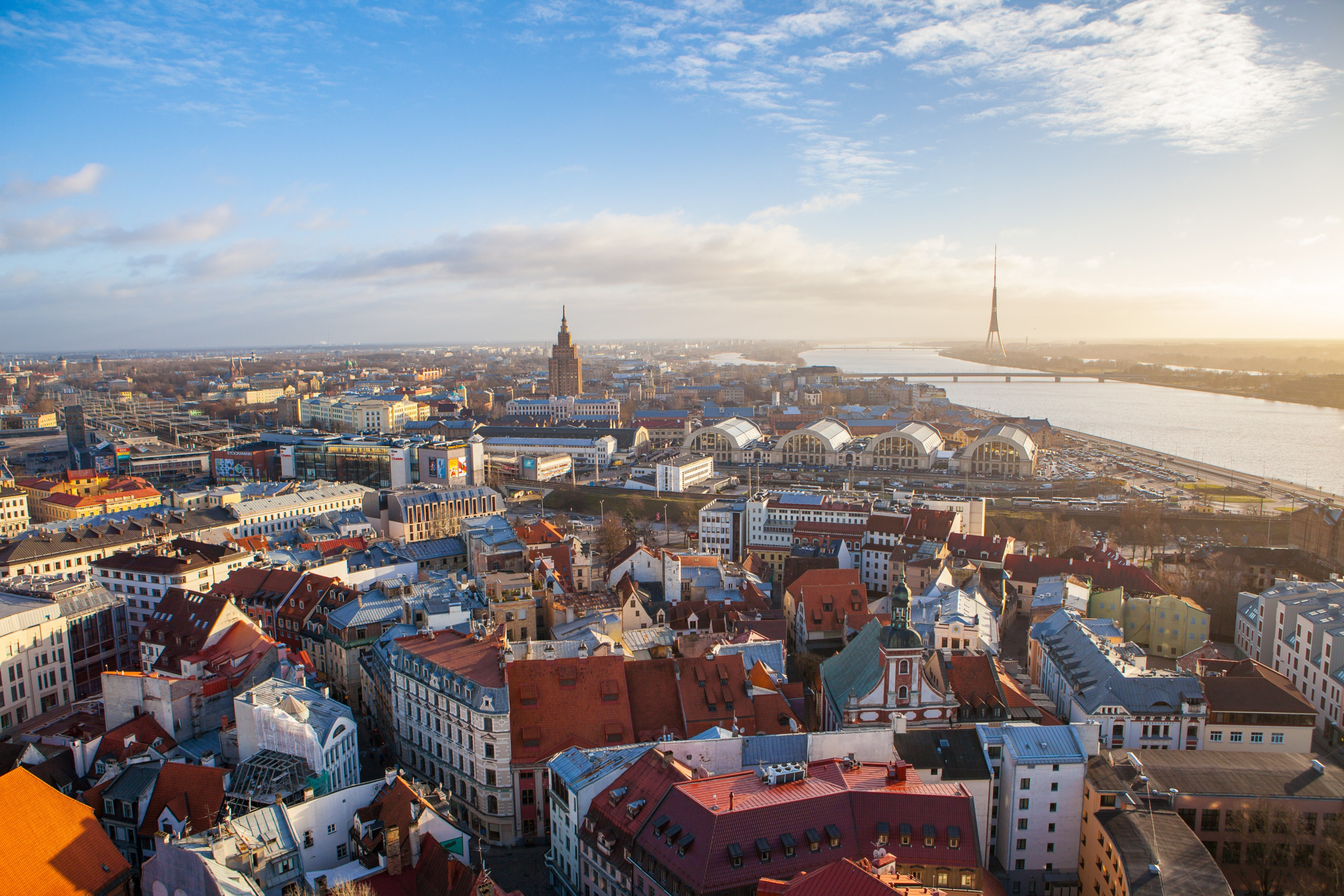 Riga, Vogelperspektive; Detektiv Lettland, Detektei Lettland, Detektivagentur Lettland, Privatdetektiv Lettland