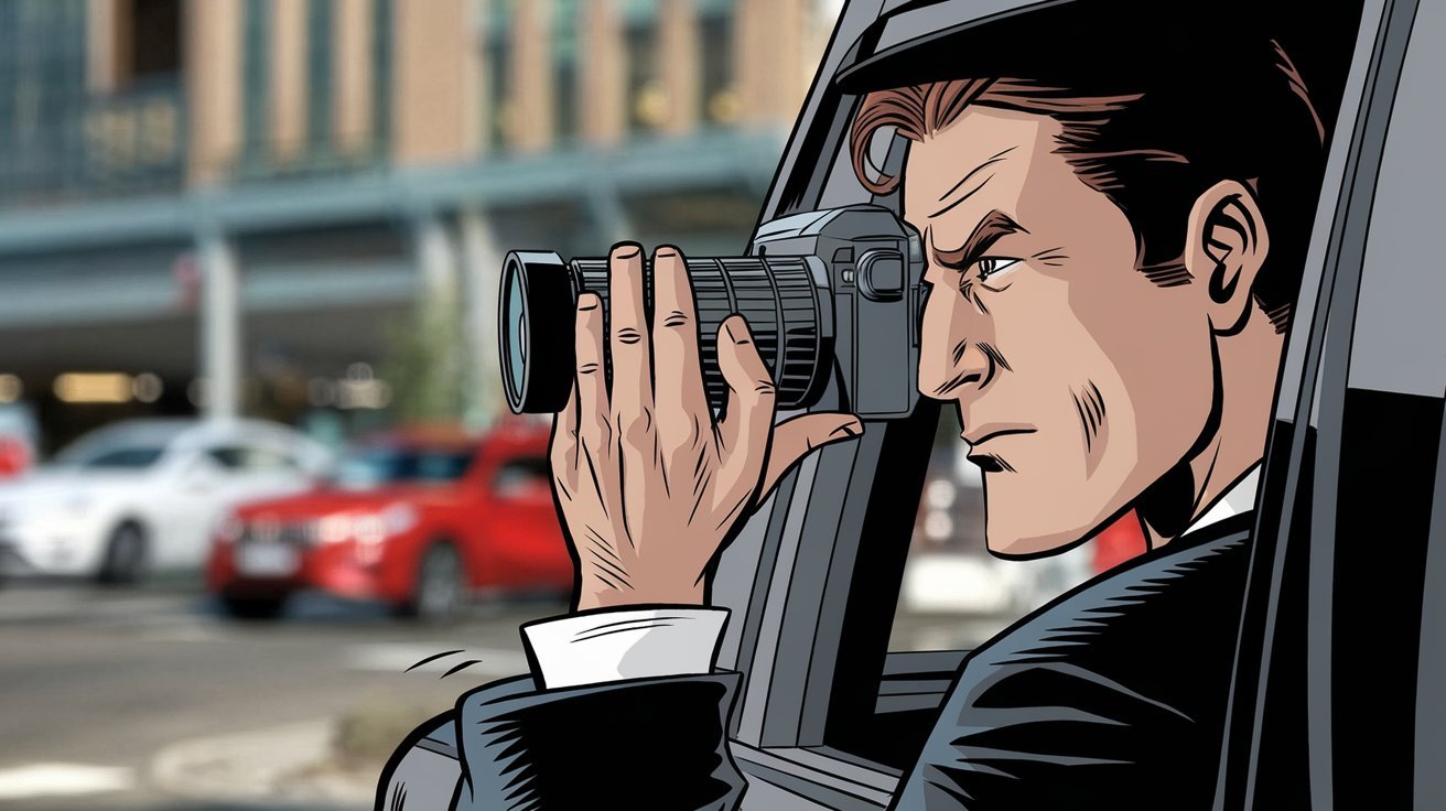 comic style private investigator; detective agency Cologne Germany, private detective Cologne Germany, private investigator Cologne Germany, investigation service Cologne Germany